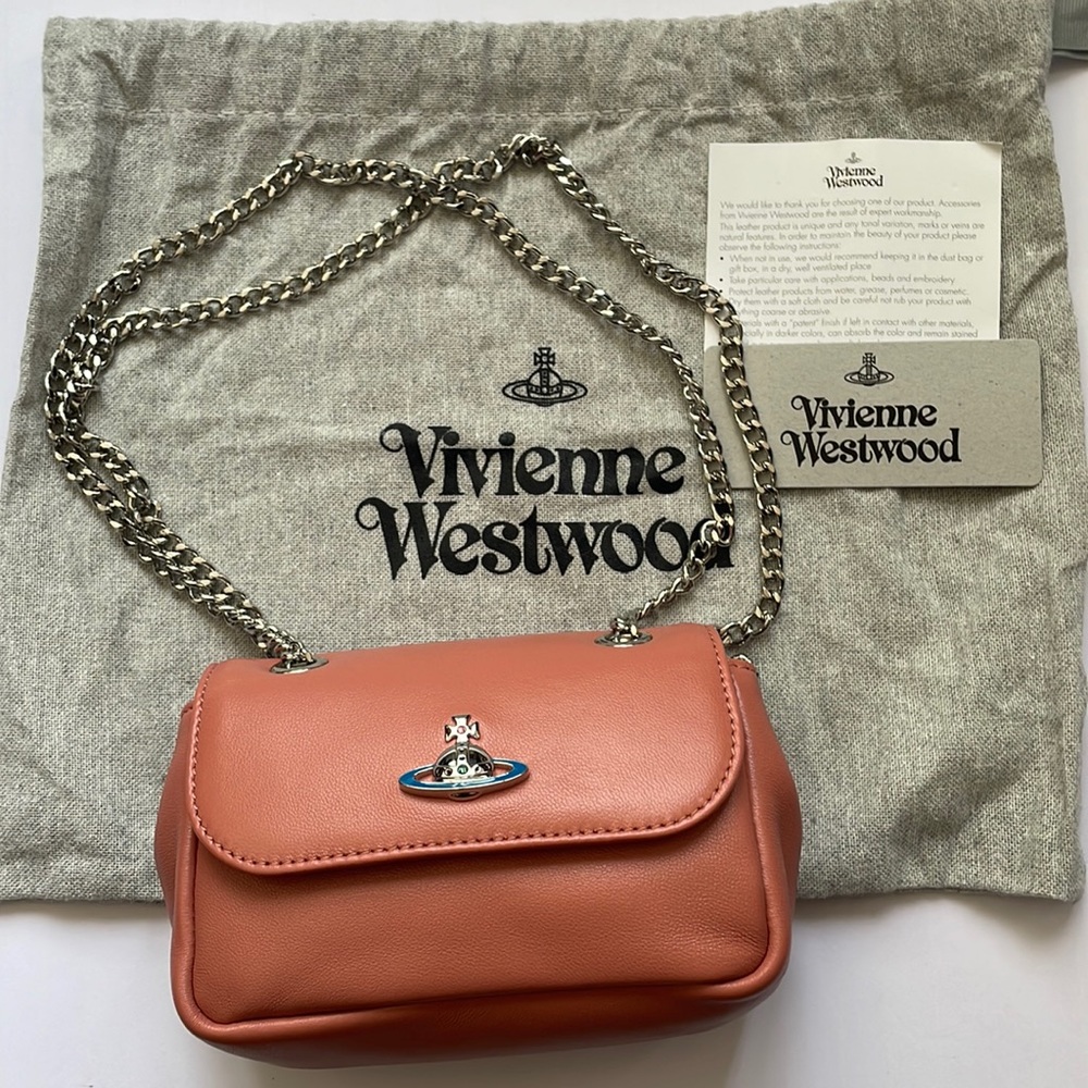 Vivienne Westwood lambskin leather mini bag